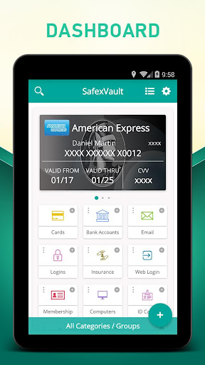 Screenshot of SafexVault