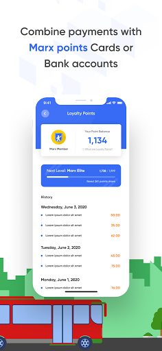 Marx Payments Banking Loyalty Screen 3