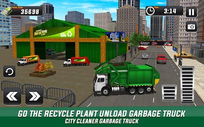 Trash Truck Driving Simulator