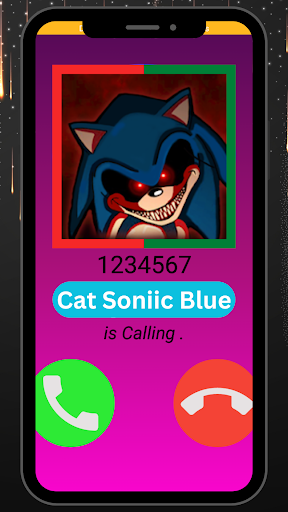 Blue Cat Fake Call.