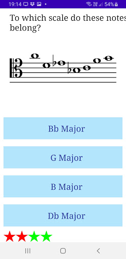 Music Theory Quiz Screen 2