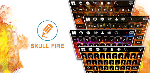 Skull Fire Keyboard