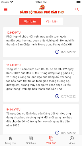 Thành ủy Cần Thơ Screen 2