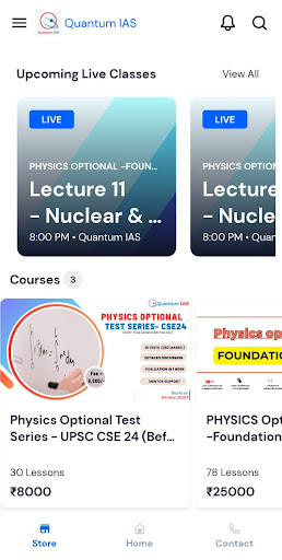 Quantum IAS Screen 2