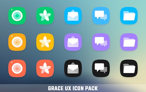 Grace UX - Icon Pack Captura de pantalla
