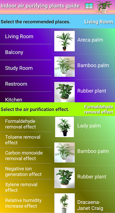 Air-purifying plants guide - 1.3 - (Android)