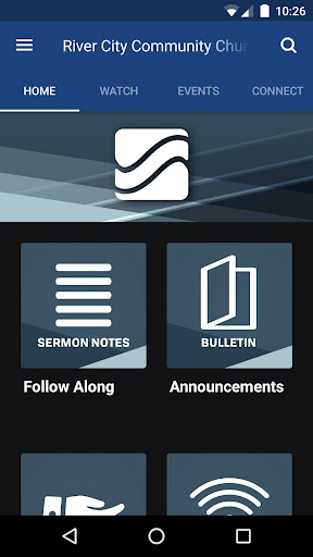 Android application River City Community Church screenshort