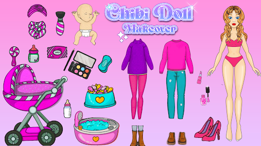 Chibi Dress up Doll Maker Game