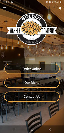 Android application Golden Waffle Company screenshort