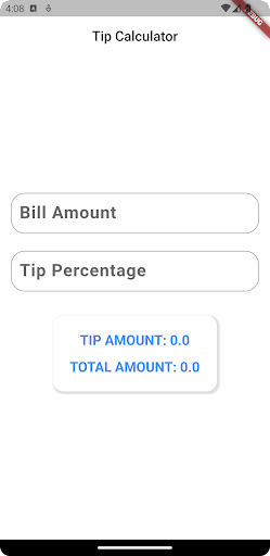 Android application Big Tipper screenshort