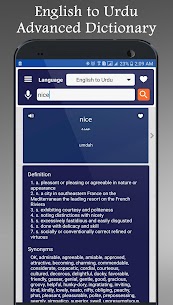 English Urdu Dictionary Offline Plus Translator Apk app for Android 5