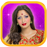 Dulhan Dress Up Photo Indian icon