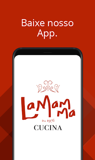 Android application La Mamma Cucina screenshort