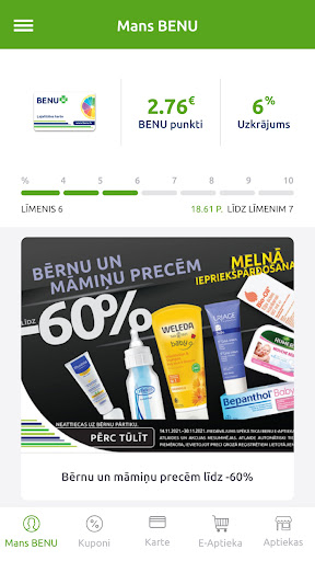Android application BENU Aptieka screenshort
