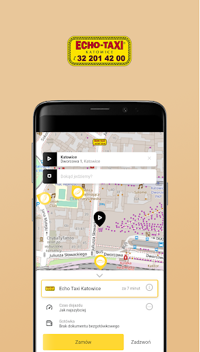 Echo Taxi Katowice Screen 2