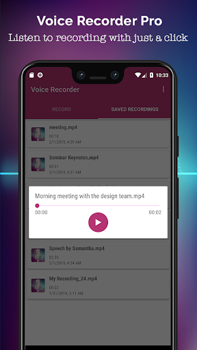 🎙️ Voice Recorder Pro - Audio Sound Recording App