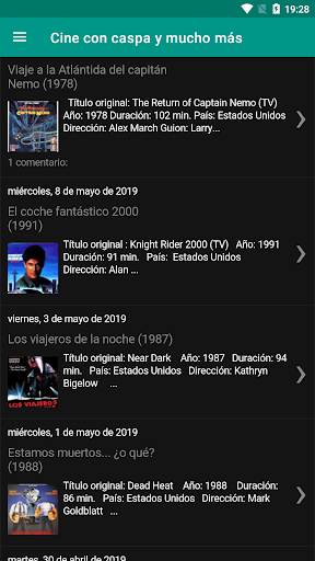 Cine con caspa y mucho más Screen 2