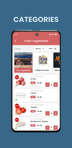 SigoMart Customer Screen 3