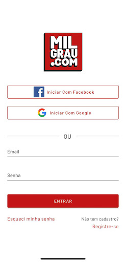 Android application MILGRAU.COM screenshort