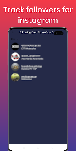 Track followers for instagram