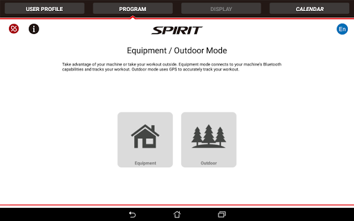 Spirit Fit Screen 2