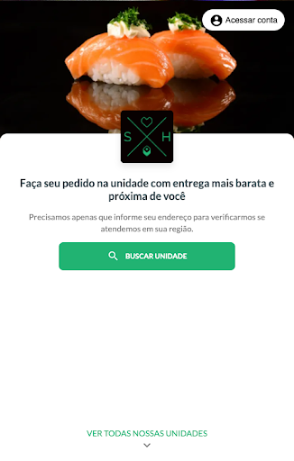 Android application Sushi Healthy screenshort