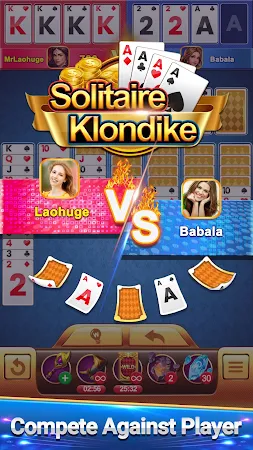 Game screenshot Klondike Solitaire, PvP Games mod apk
