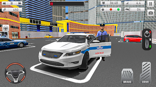 Android application Car Driving Game-Police Game screenshort