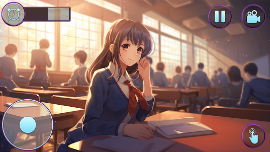 Anime High School Girl Sim 3D