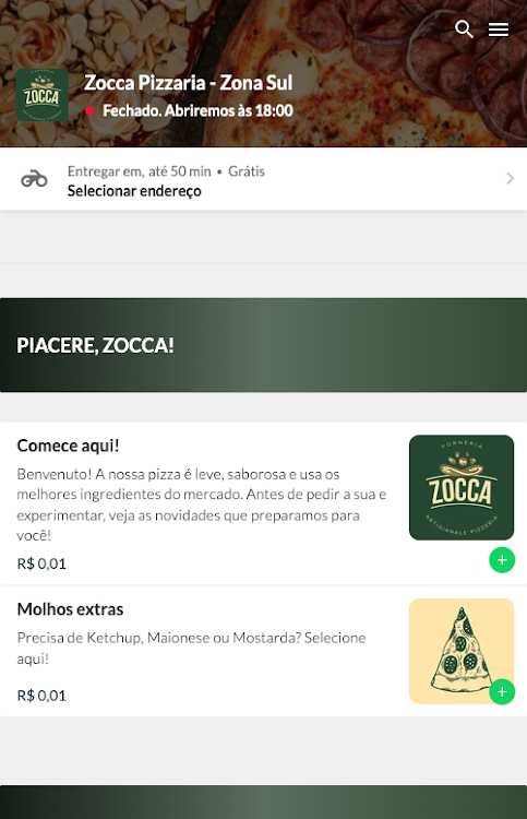 Zocca Pizzaria - 2.19.14 - (Android)