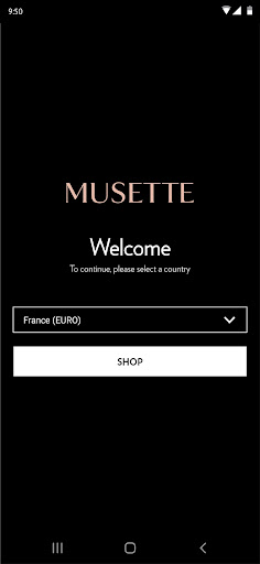 Android application Musette screenshort