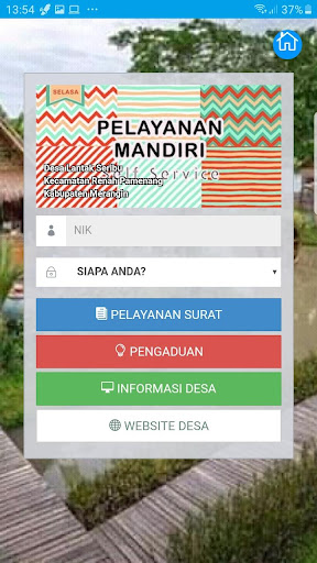 Android application SIMDes Lantak Seribu screenshort