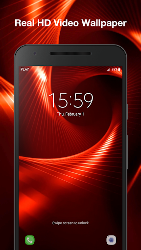 Red Live Wallpaper Screen 3