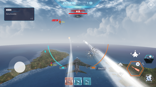 تحميل لعبة Air Battle Mission مهكرة آخر إصدار للأندرويد 2