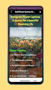 Flowers quote Romantic