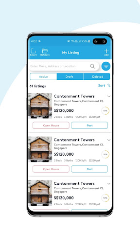 Android application PropNex Sales Suite screenshort