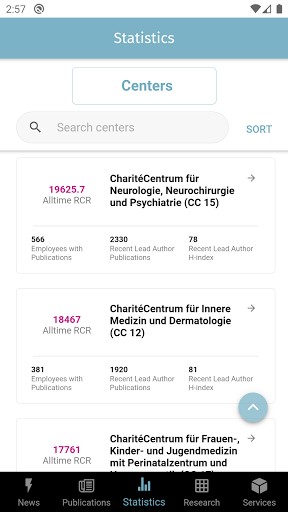 Scientist App Screen 3