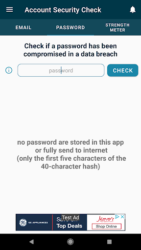 Have I been Pwned ? Screen 3