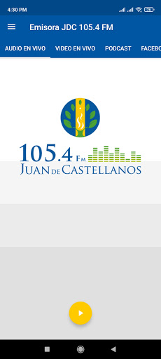 Android application Juan de Castellanos FM Estéreo screenshort