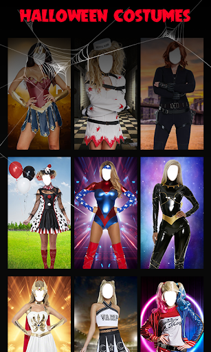 Android application Halloween Costume Photo Editor screenshort