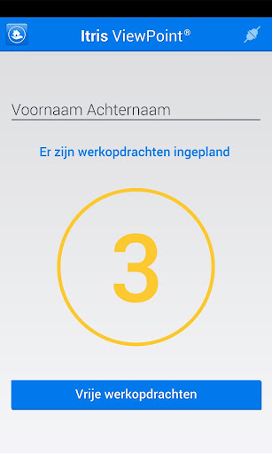 Android application Itris ViewPoint Mobiel screenshort