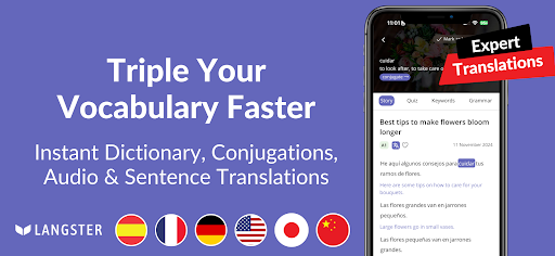 Screenshot of Langster: Language Learning
