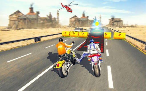 Bike Attack Race : Highway Tricky Stunt Rider screenshots 6