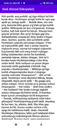 Said Ahmad (hikoyalar) Screen 2