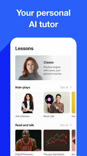 Speak English with Loora AI screenshot 2