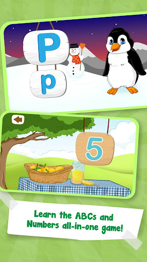 Screenshot of Preschool Alphabet & Numbers