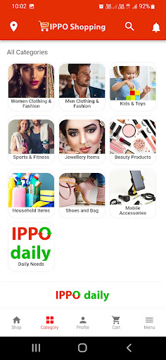 Ippo Shopping Screen 3