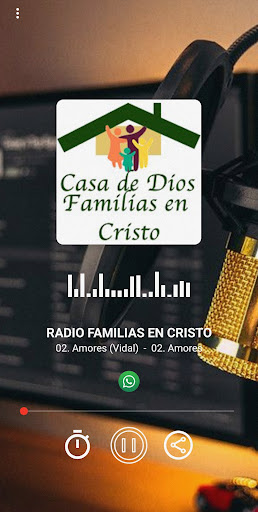Android application RADIO FAMILIAS EN CRISTO screenshort