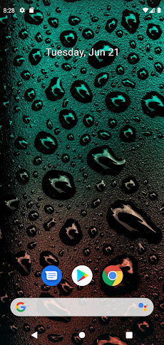 Black Water Droplets Wallpaperのおすすめ画像5