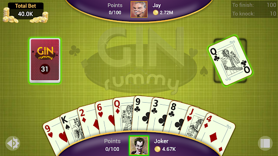 Gin Rummy - Offline Free Card Games 2.1.1 Screenshots 6